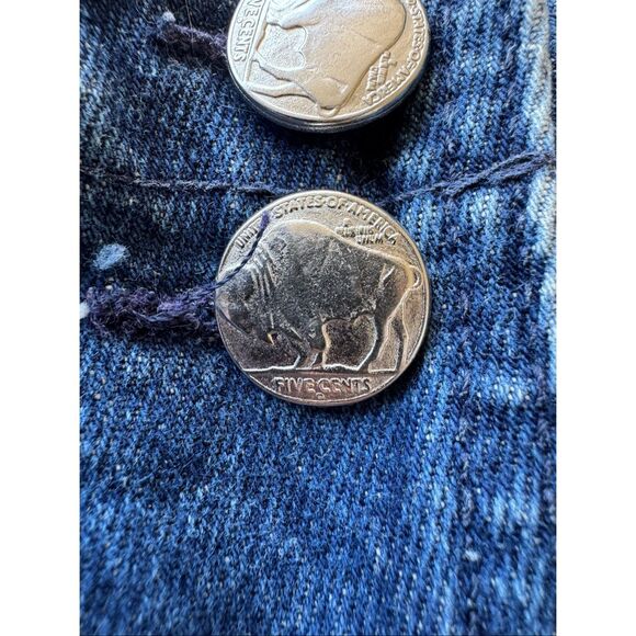 Rocky Mountain wrap women’s  28 vintage 90s blue jeans high rise bareback  weste - Picture 6 of 8